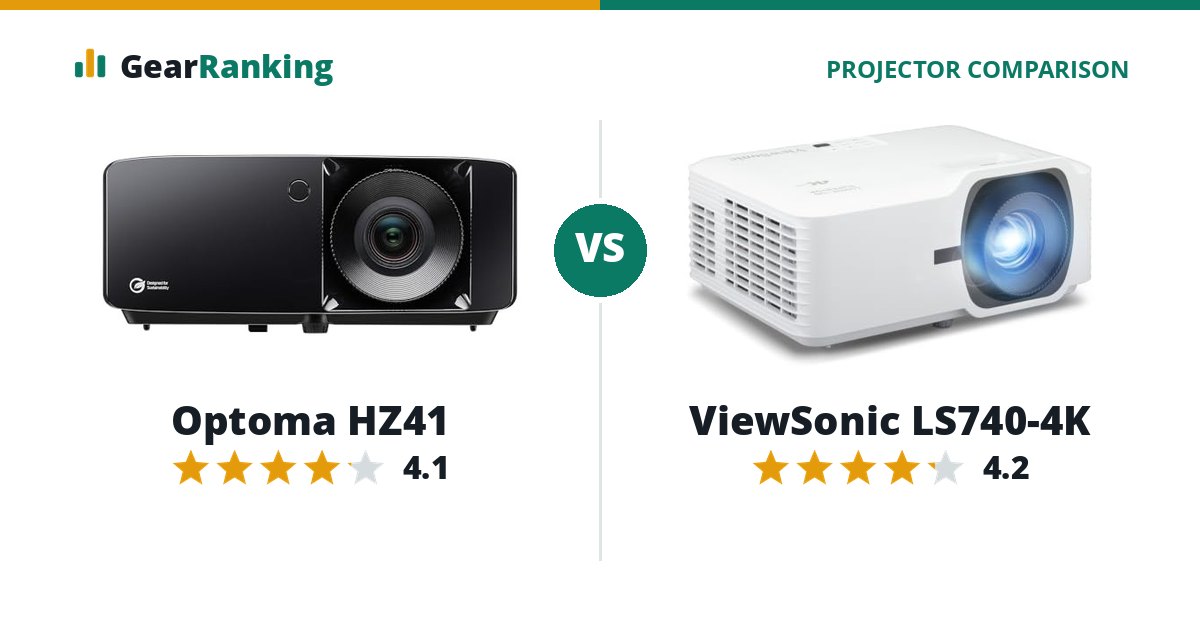 Optoma HZ41 vs ViewSonic LS740-4K