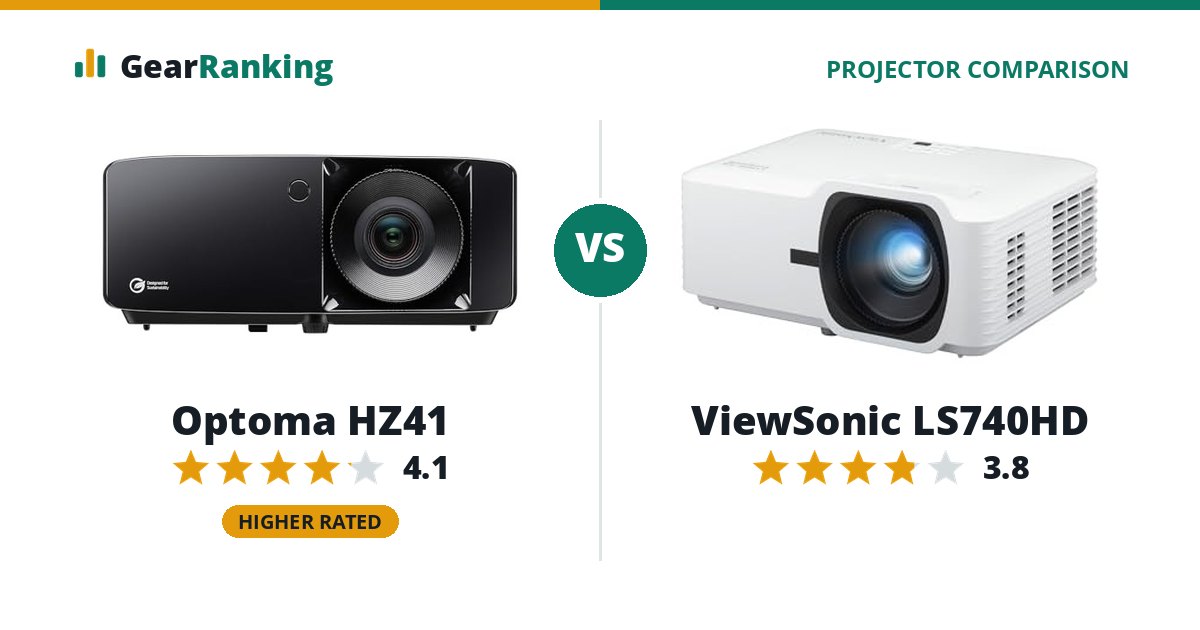 Optoma HZ41 vs ViewSonic LS740HD