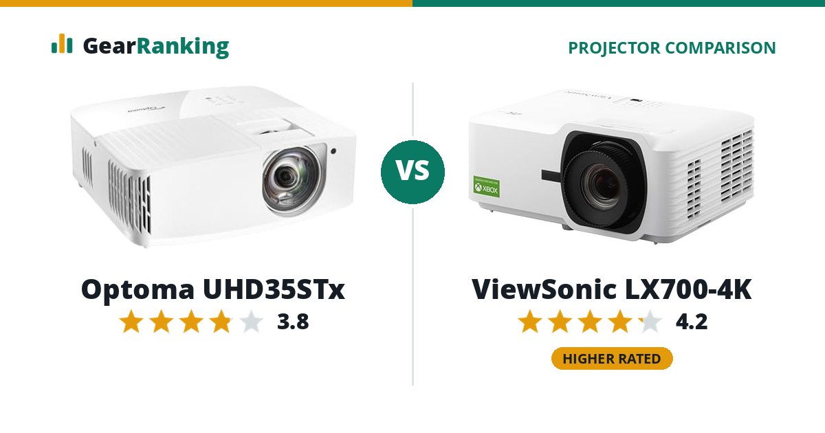 Optoma UHD35STx vs ViewSonic LX700-4K