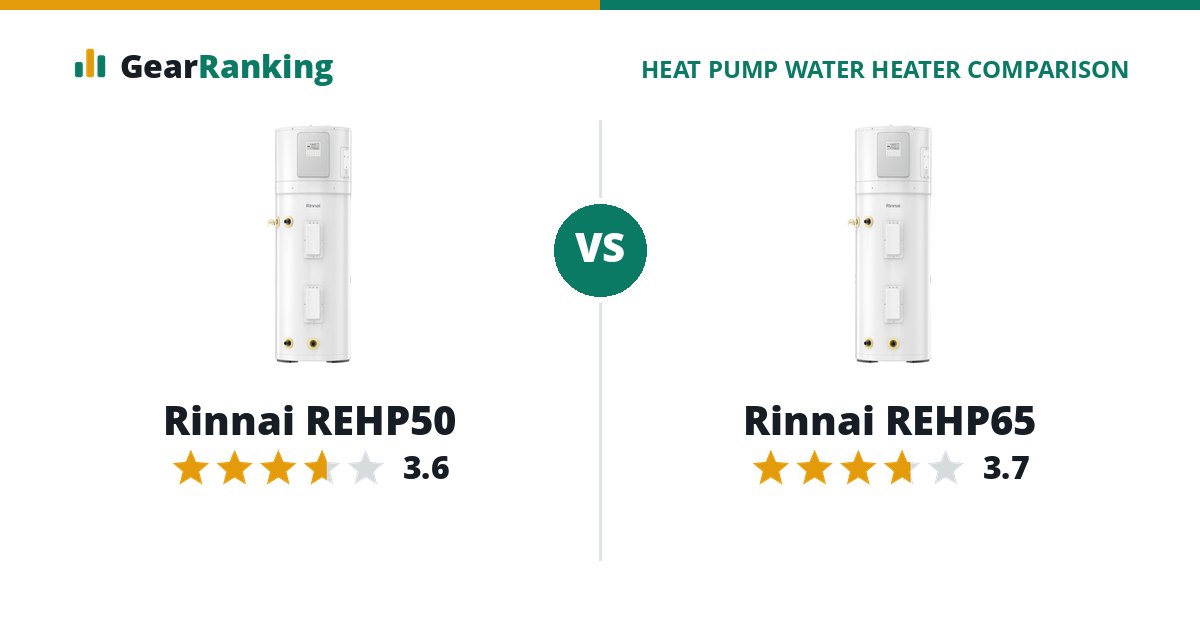 Rinnai REHP50 vs Rinnai REHP65