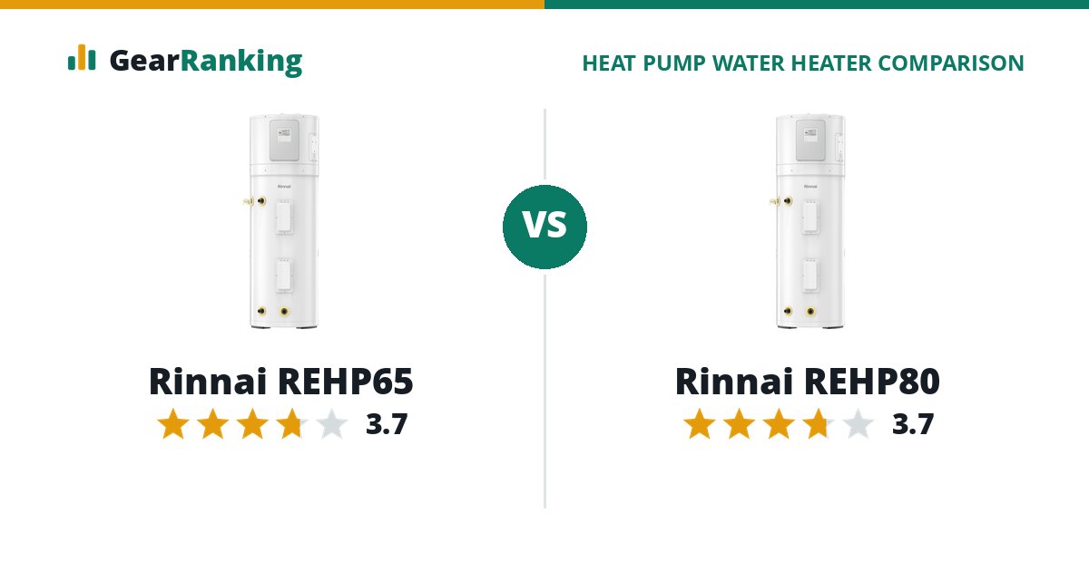 Rinnai REHP65 vs Rinnai REHP80