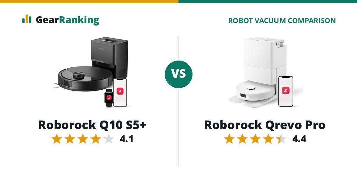 Roborock Q10 S5+ vs Roborock Qrevo Pro