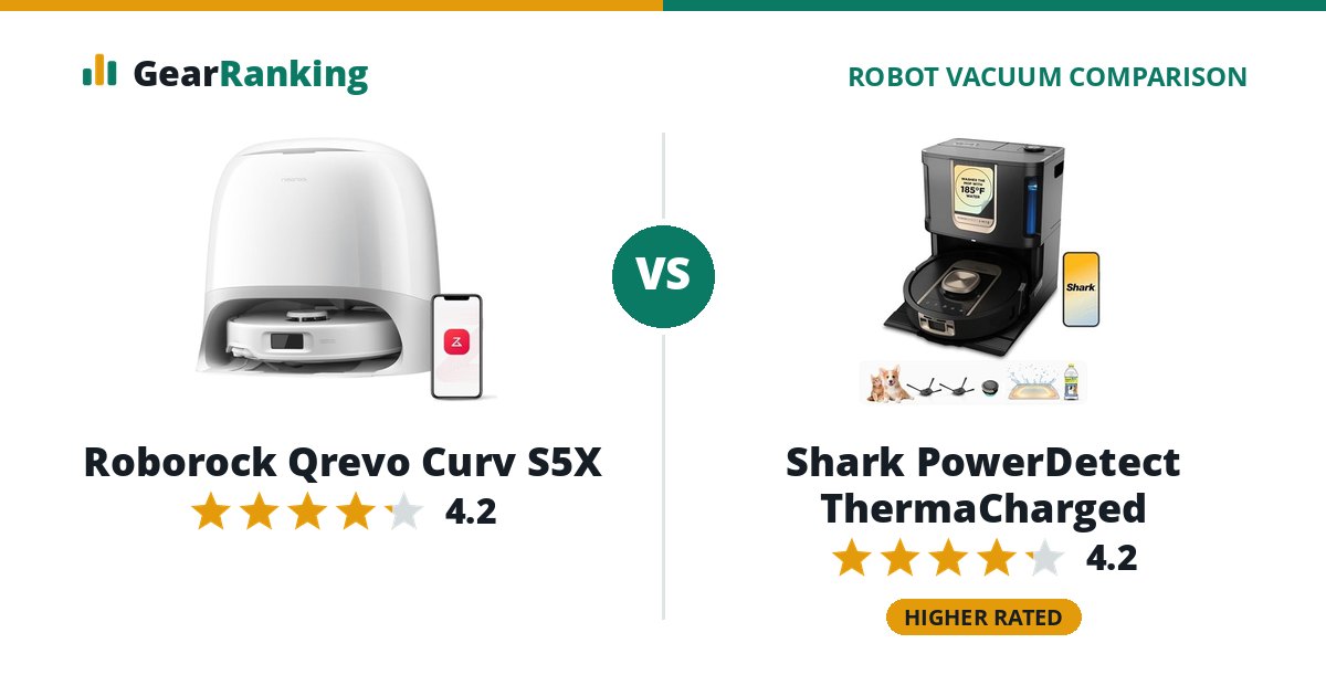 Roborock Qrevo Curv S5X vs Shark PowerDetect ThermaCharged