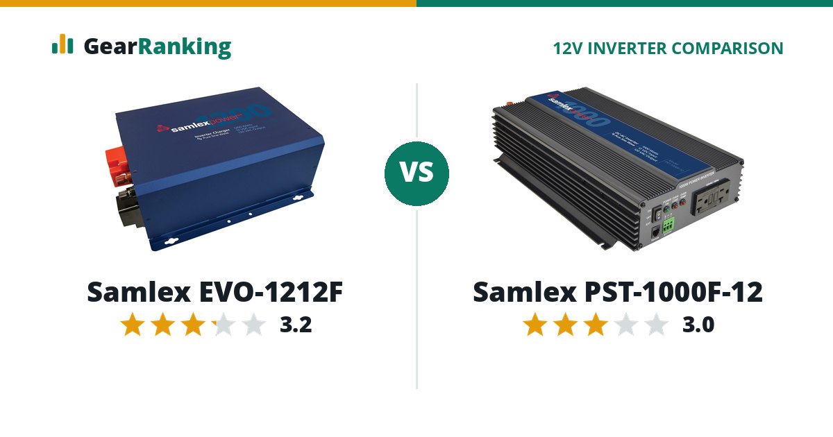 Samlex EVO-1212F vs Samlex PST-1000F-12