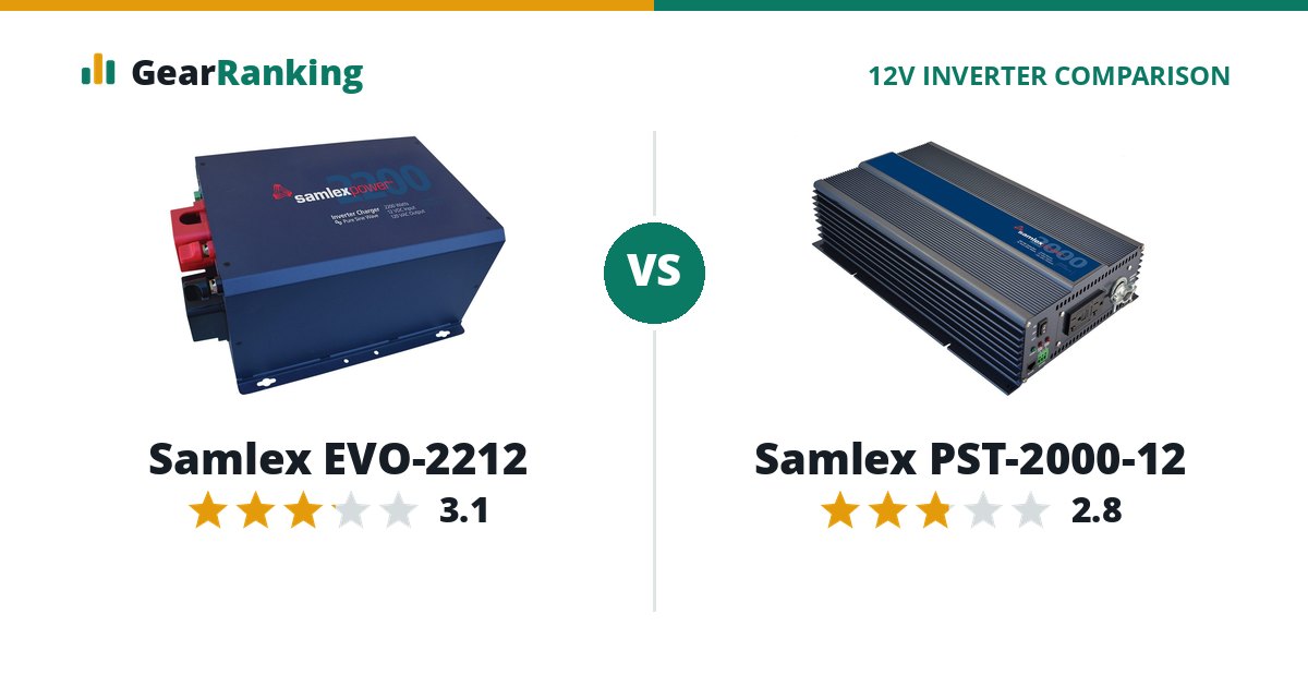 Samlex EVO-2212 vs Samlex PST-2000-12