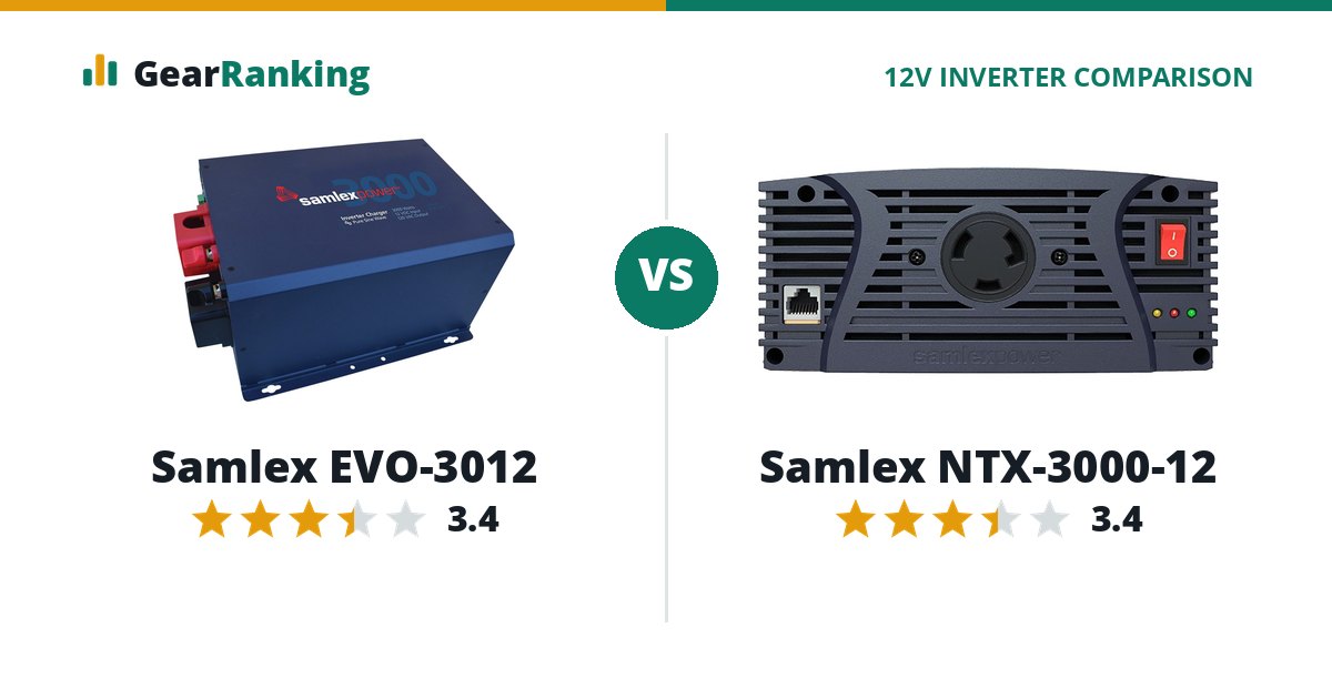 Samlex EVO-3012 vs Samlex NTX-3000-12