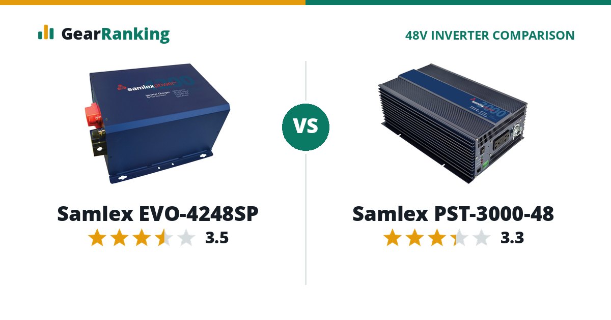 Samlex EVO-4248SP vs Samlex PST-3000-48