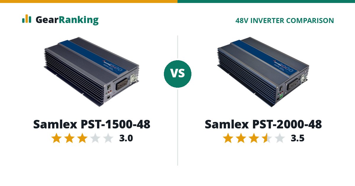 Samlex PST-1500-48 vs Samlex PST-2000-48