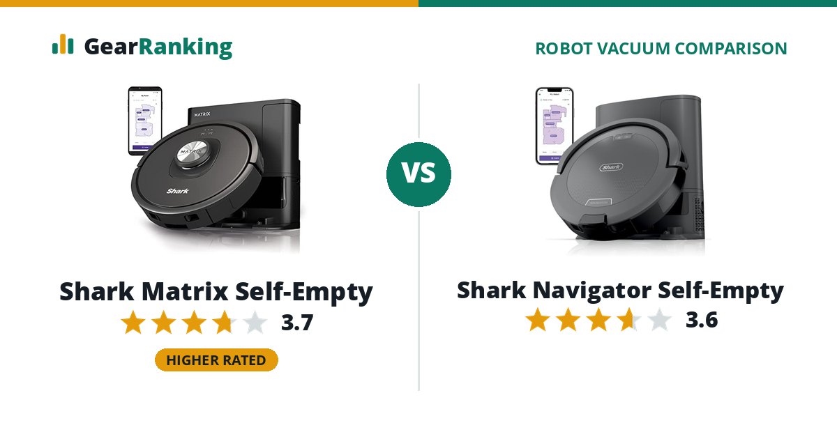 Shark Matrix Self-Empty vs Shark Navigator Self-Empty