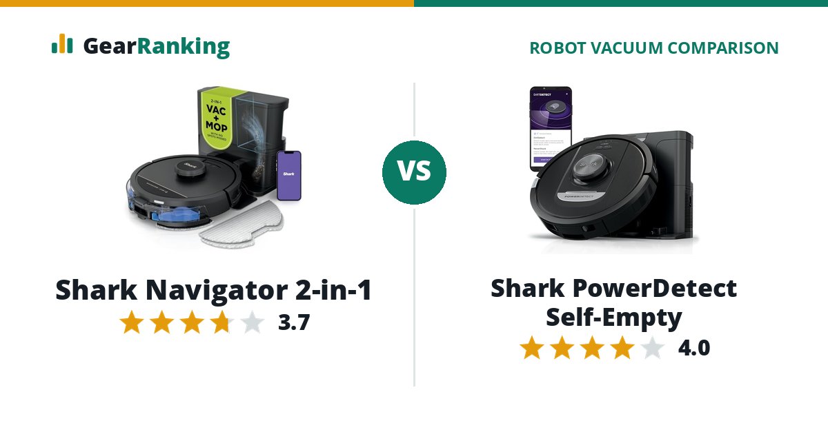 Shark Navigator 2-in-1 vs Shark PowerDetect Self-Empty