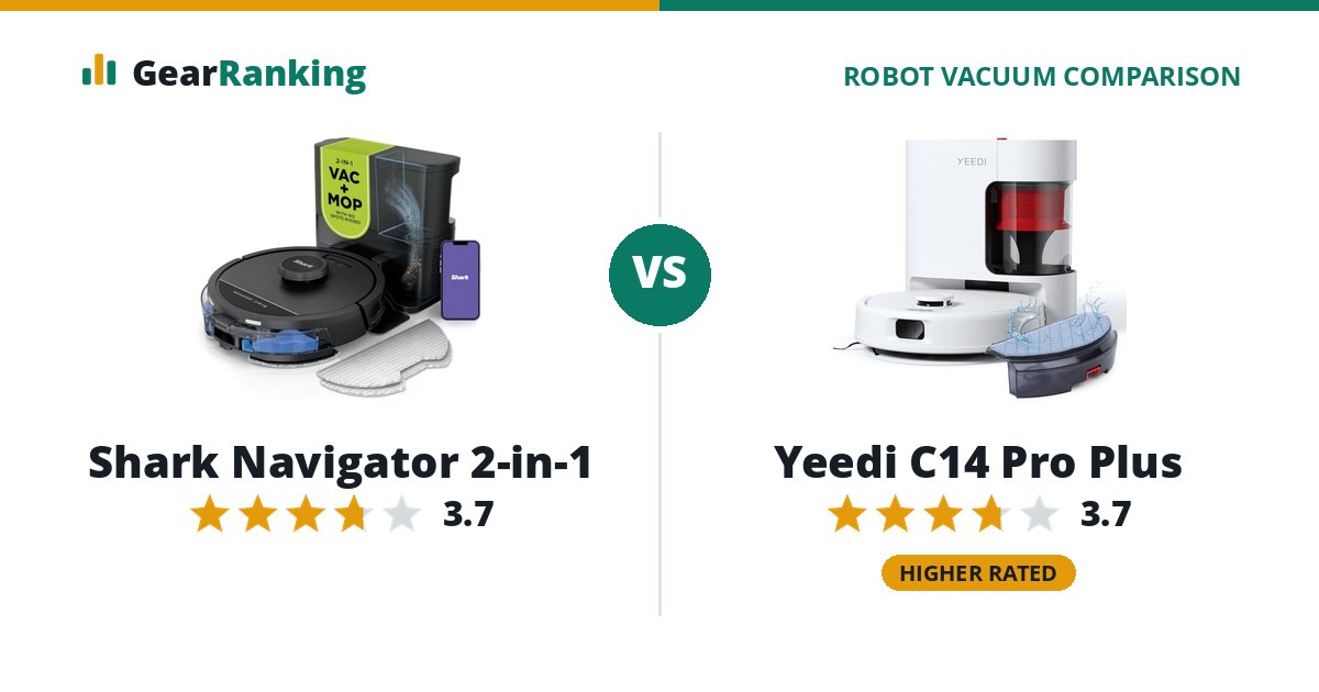 Shark Navigator 2-in-1 vs Yeedi C14 Pro Plus