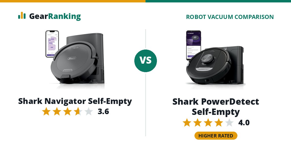 Shark Navigator Self-Empty vs Shark PowerDetect Self-Empty