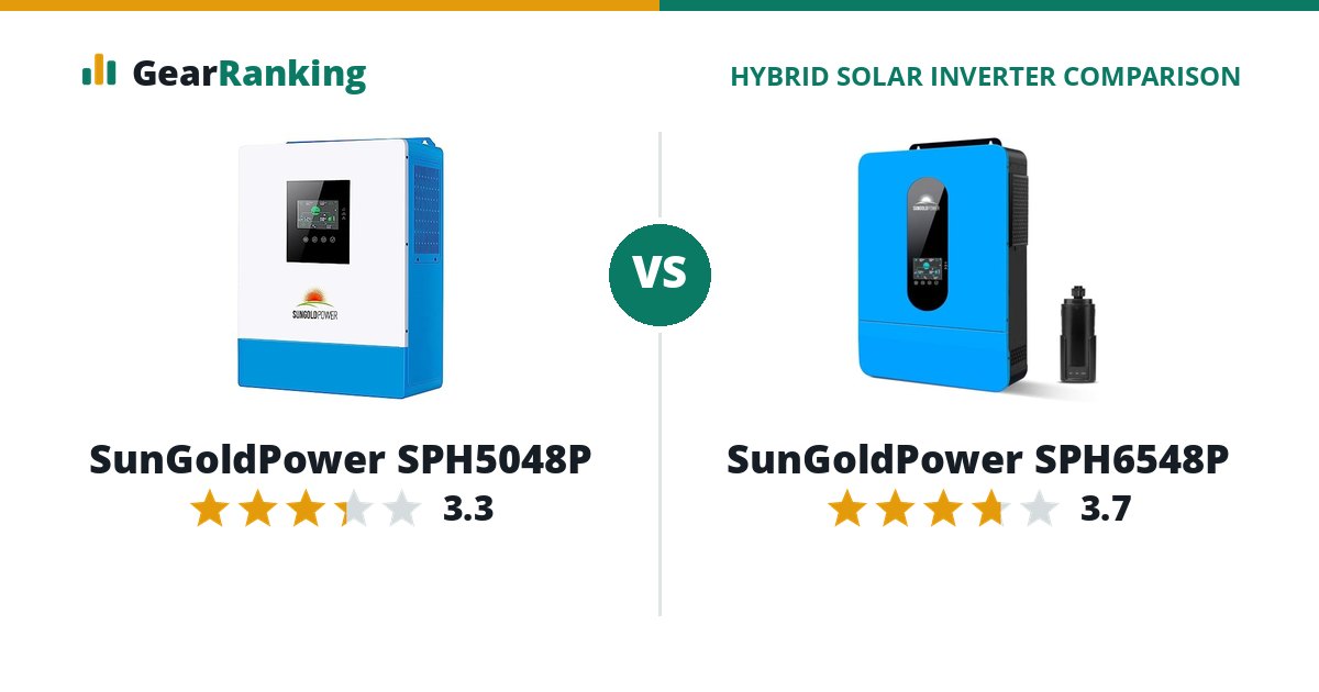 SunGoldPower SPH5048P vs SunGoldPower SPH6548P