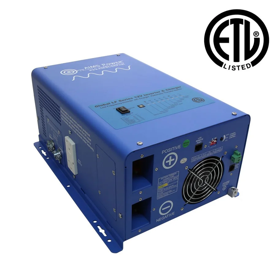 AIMS Power 2000W Inverter Charger (ETL)