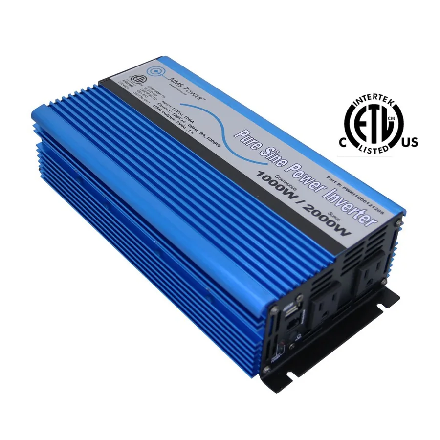 AIMS Power 1000W Pure Sine (ETL)