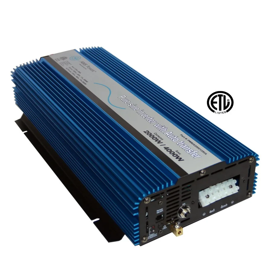 AIMS Power 2000W Pure Sine w/ Transfer