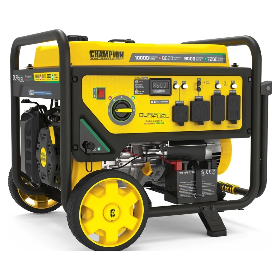 Champion 10,000-Watt Dual Fuel CARB