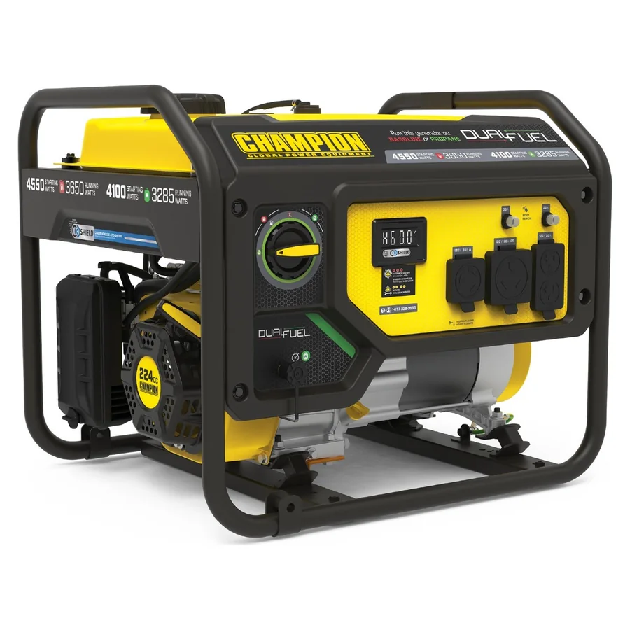 Champion 4550-Watt Dual Fuel CARB