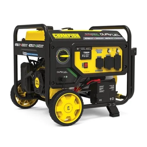 Champion 4750-Watt Dual Fuel CARB