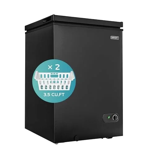 Euhomy 3.5 Cu Ft Chest Freezer