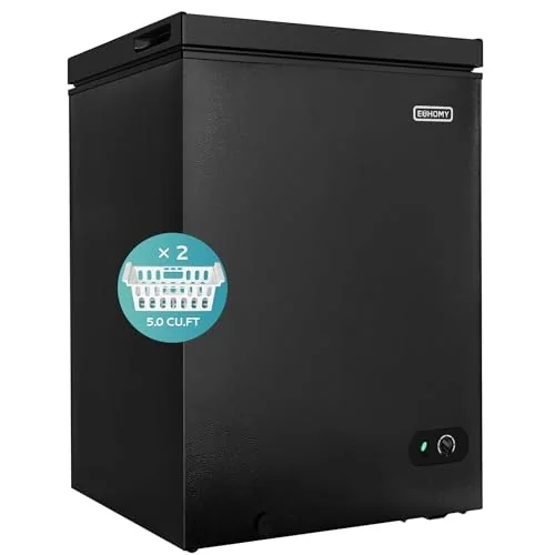 Euhomy 5.0 Cu Ft Chest Freezer