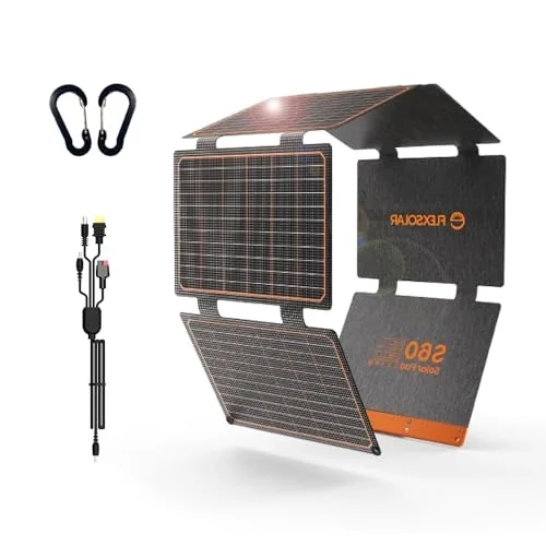 FlexSolar S60 60W Foldable Portable Solar Panel