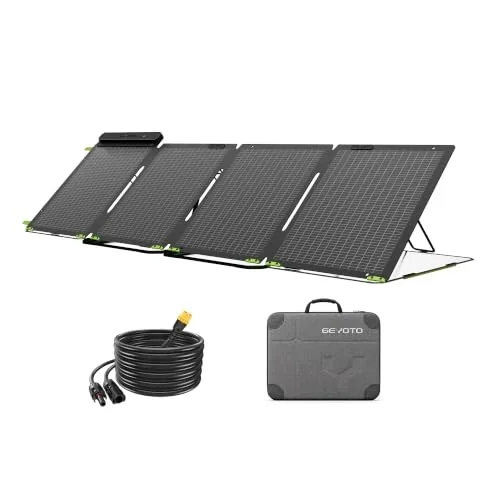 GEYOTO S200 200W Bifacial Portable Solar Panel