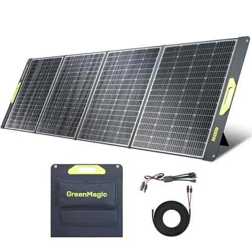 Greenmagic 400W Portable Foldable Solar Panel (GM400B)