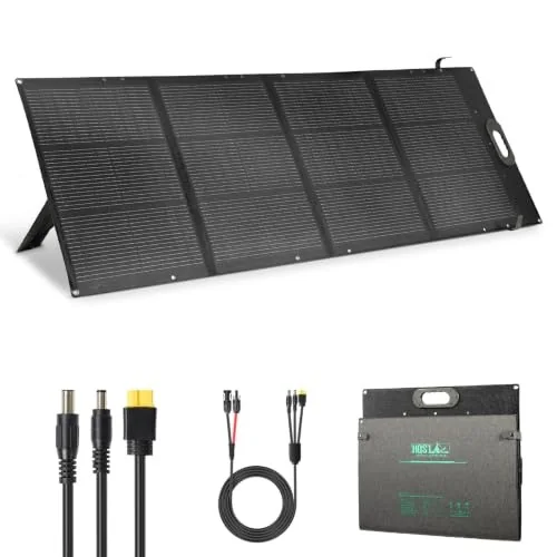 HQST 200W Ultra-Light Foldable Portable Solar Panel (HPP200N)