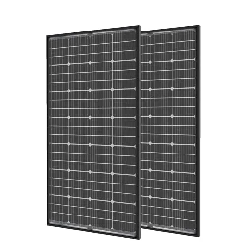 JJN 400W (2 x 200W) 10BB Bifacial Rigid Solar Panel 2-Pack (23%)