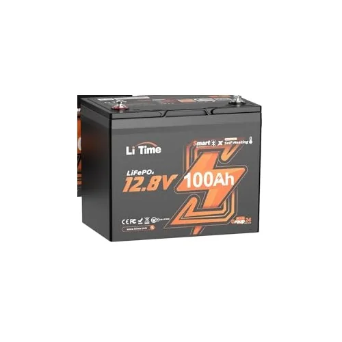 LiTime 12V 100Ah Self-Heating Bluetooth