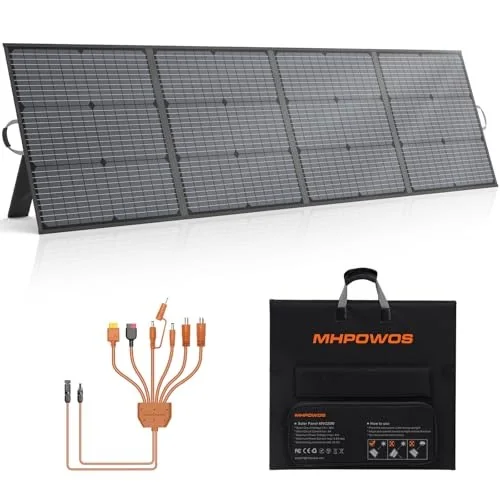 MHPOWOS 220W 40V Portable Solar Panel (MH-SP-002)