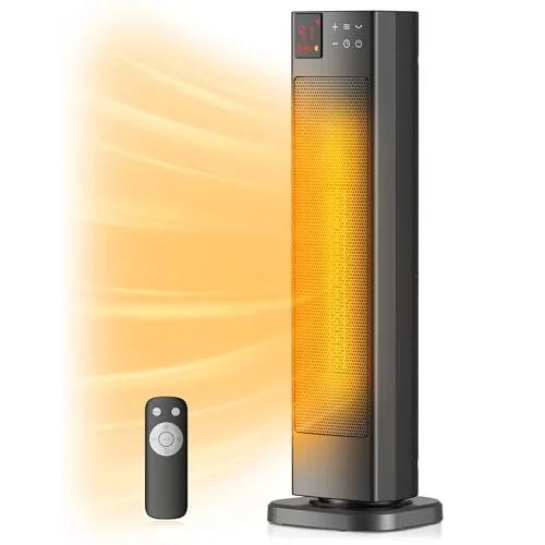 Pelonis 23-Inch Ceramic Tower Heater