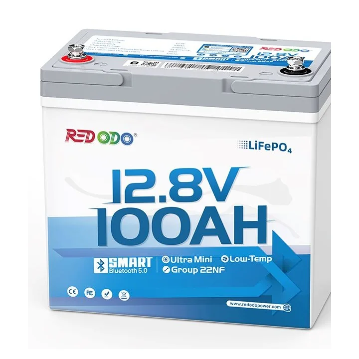 Redodo 12V 100Ah Ultra-Mini Bluetooth