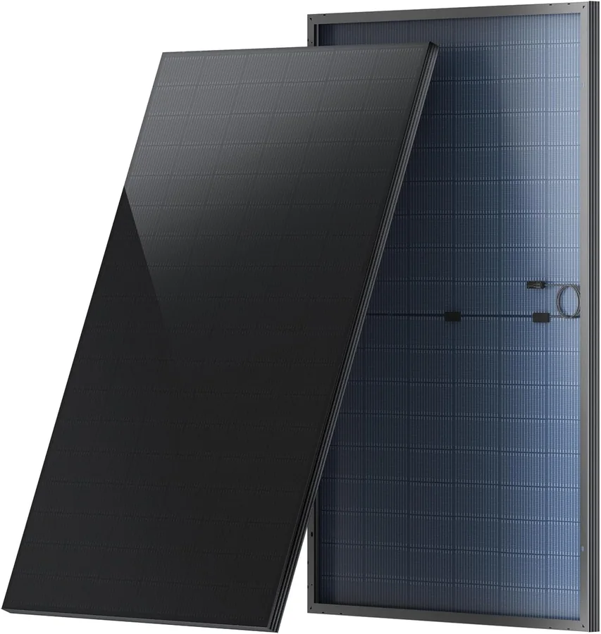 STAR 495W N-Type 16BB Bifacial Frameless Solar Panel (CleanEdge, GSN8R54T(H)495)