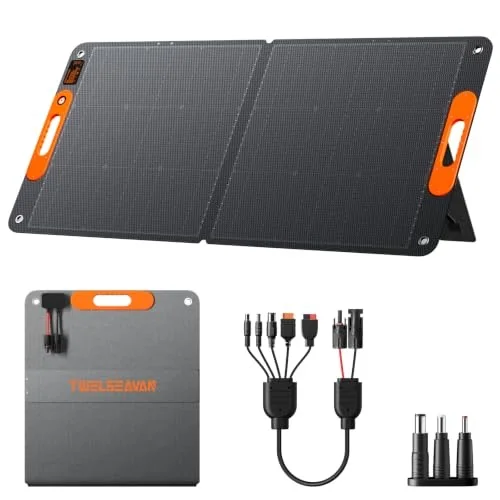 TWELSEAVAN 150W HPBC Portable Solar Panel