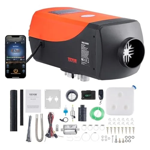VEVOR XMZ-D2 2kW Bluetooth Heater