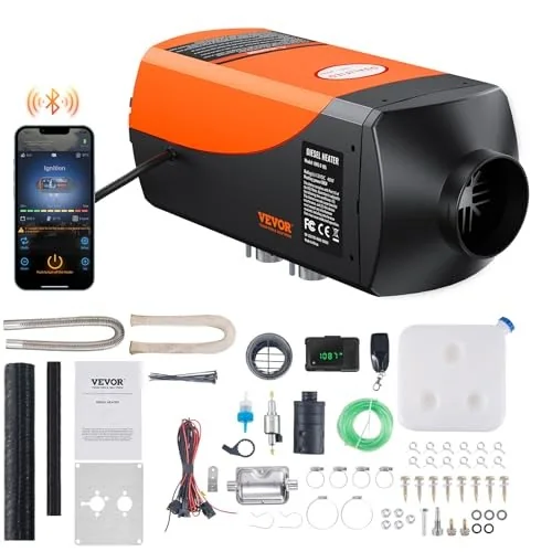 VEVOR XMZ-D2 8kW Bluetooth Heater