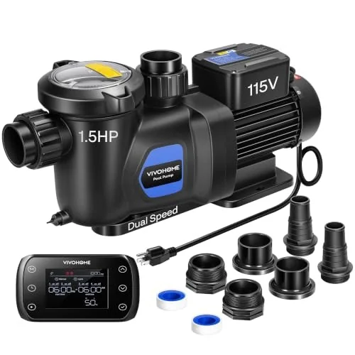 VIVOHOME 1.5 HP Dual Speed VH1895