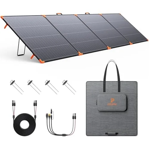 ZOUPW 480W Bifacial Portable Solar Panel N-Type 16BB (ZP-DS480W)